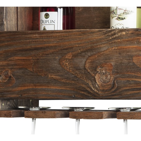 Alaterre Furniture Modesto - Reclaimed Wood Wine Rack AMSA3120